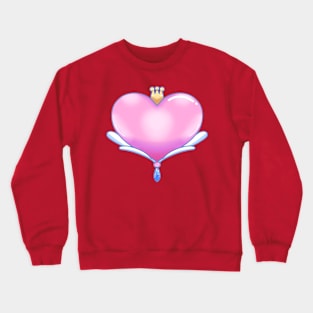 Fluffy heart Crewneck Sweatshirt